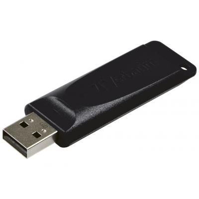 USB флеш накопичувач Verbatim 32GB Slider Black USB 2.0 (98697) | Зображення 3