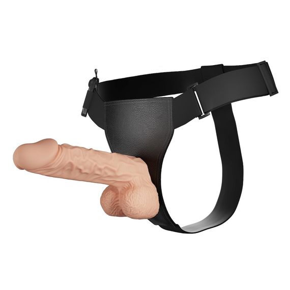 Страпон з вібро BAILE ULTRA PASSIONATE HARNESS sexstyle | Зображення 1