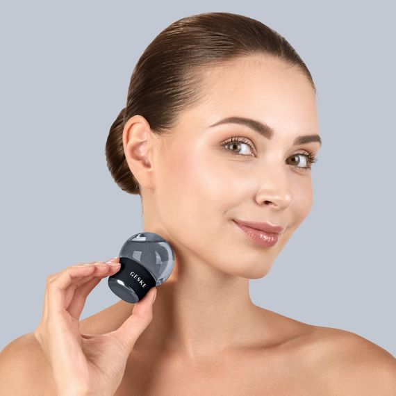 Масажер для обличчя і тіла GESKE Cool&Warm Face and Body Massager 7в1 starlight, Чорний | Зображення 3