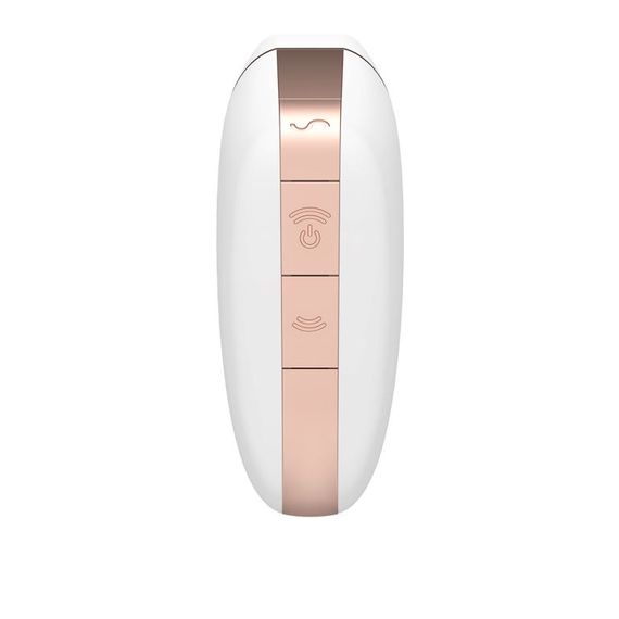 Вакуумний кліторальний вібратор - Satisfyer Love Triangle White (App) | Зображення 4