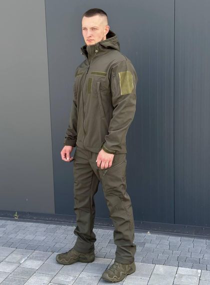 Куртка Софтшел олива Military | Зображення 5