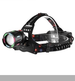 Налобний ліхтар з двома світлодіодами T6+COB Police T105-T6+COB зарядка microUSB, 2x18650, zoom (47294-T105_214)