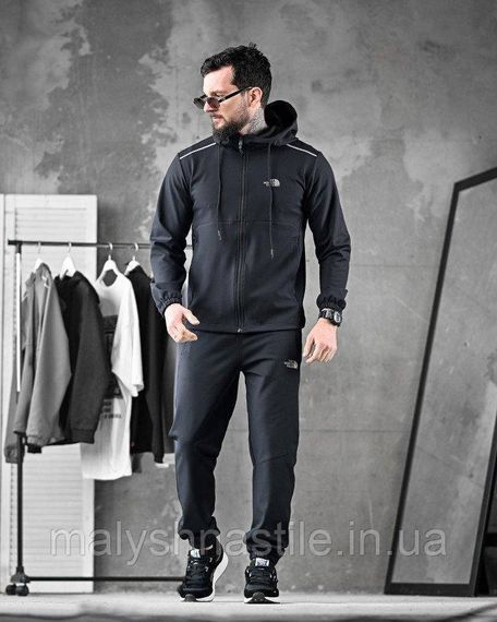 Мужской спортивный костюм THF black      ДЛ6262 | Зображення 9