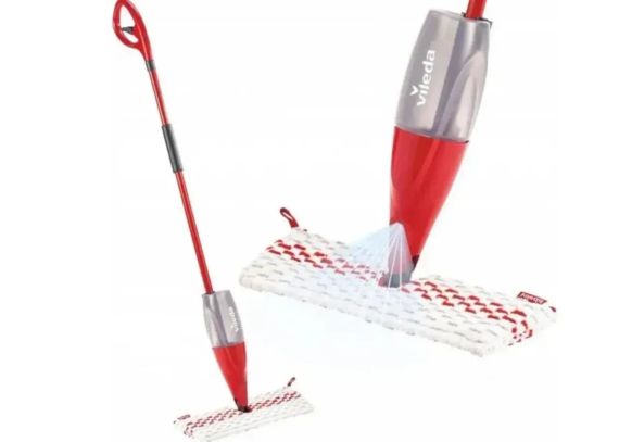 Швабра-спрей Vileda Max Spray 173502 с телескопической ручкой (UA-01) | Зображення 1