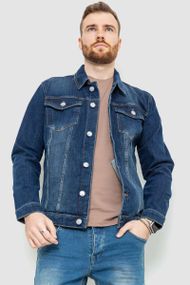 Джинсовая куртка мужская  цвет синий 157R4607