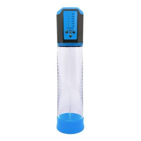 Автоматический вакуумный насос Men Powerup Passion Enlargement system Blue, перезаряжаемый, 5 режимов, Синий