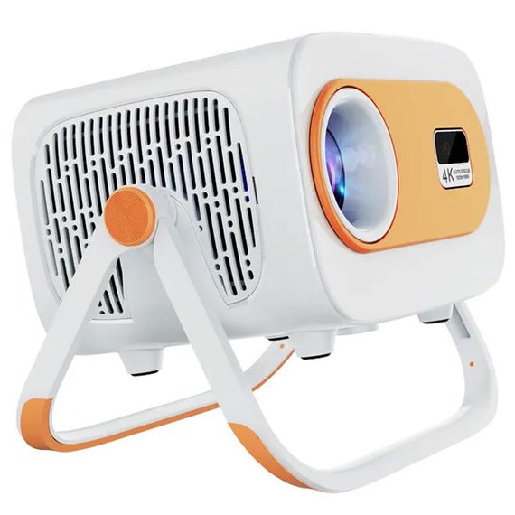 Проектор 4k Android JY325 White / Orange | Зображення 4
