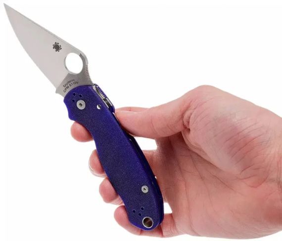 Ніж Spyderco Para 3 Dark blue | Зображення 3