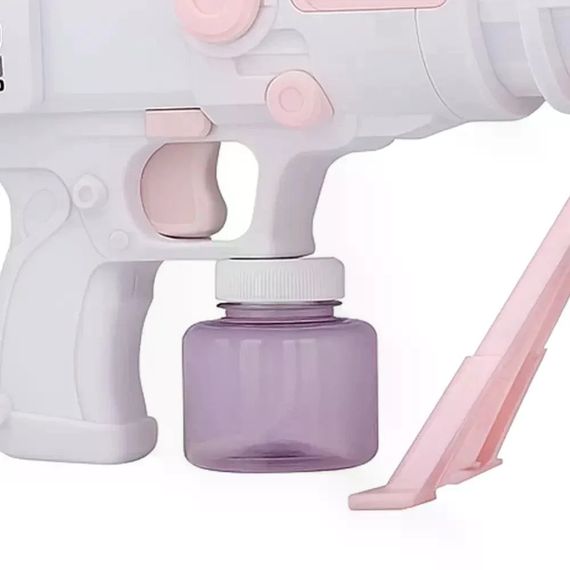 Базука с мыльными пузырями Bazooka Bubble Gun • Детская игрушка для запуска пузырей, улицы, праздников и активных игр | Зображення 2