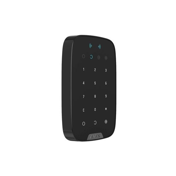 Беспроводная сенсорная клавиатура Ajax KeyPad Plus black | Зображення 1