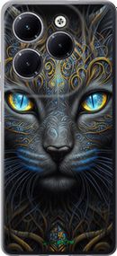 Чохол на Infinix Hot 40 Pro Кішка "5548u-3736-2448"