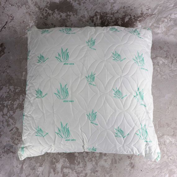 Стьобана подушка ALOE VERA на замку 70х70 від українського виробника 55095 | Зображення 1