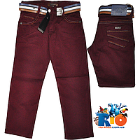 Джинсы SZG Denim, Бордо 15л/164/42