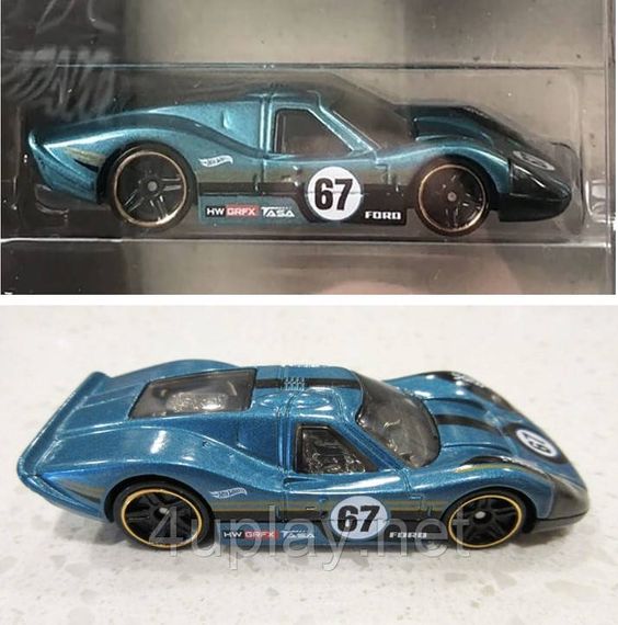 Hot Wheels Retro Racers Подарунковий набір з 5-ти гоночних ретро автомобілів Хот Вілс | Зображення 5