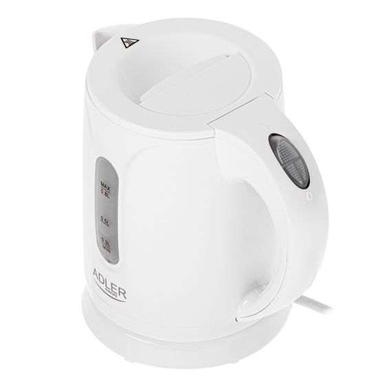 Электрочайник Adler AD 1371 белый 0,8 л, 850 Вт | Зображення 3