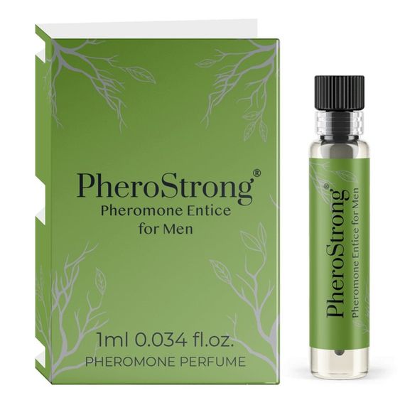 Духи з феромонами PheroStrong Entice for Men для чоловіків, 1 мл Sex Aura