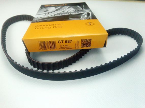 Ремінь ГРМ ВАЗ 2105 Conti Tech (CT687) ОРИГИНАЛ (2105-1006040) | Зображення 1