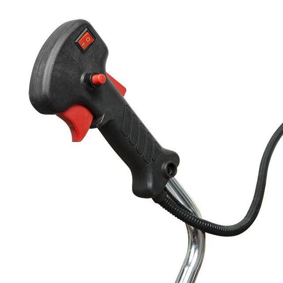 Мотокоса 1.5 кВт/2 л.с., 43 см3, котушка, 3 лопастний ніж, фреза 40 зубців, двоплечовий ранцевий ремінь1 | Зображення 3