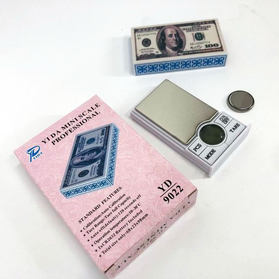 Ваги лабораторні ювелірні YD-9022, Кишенькові ваги на батарейках Професійні з високою точністю YM-85 | Зображення 7