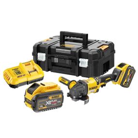Шлифмашина угловая - болгарка аккумуляторная 125мм бесщёточная DeWALT DCG418X2