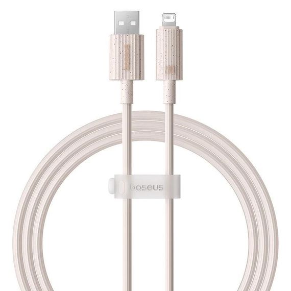 Дата кабель Baseus Habitat Series Fast Charging USB to Lightning 2.4A (2m) (P10360200) Wheat Pink