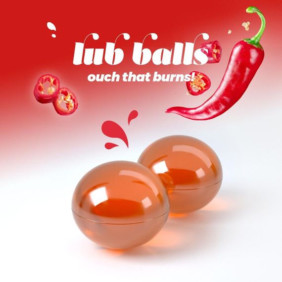 Масажні вибухові кульки з перцем Crushious Balls lub Hot Sex Aura