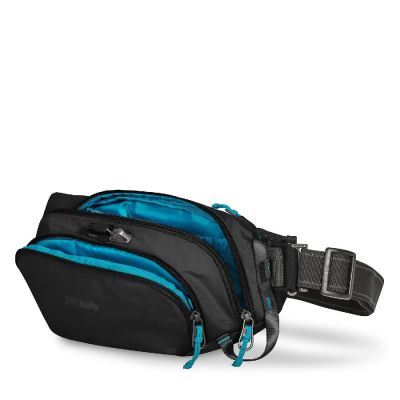 Сумка-бананка Pacsafe Eco Anti-Theft Waist Pack, чорна (41104138) | Зображення 4