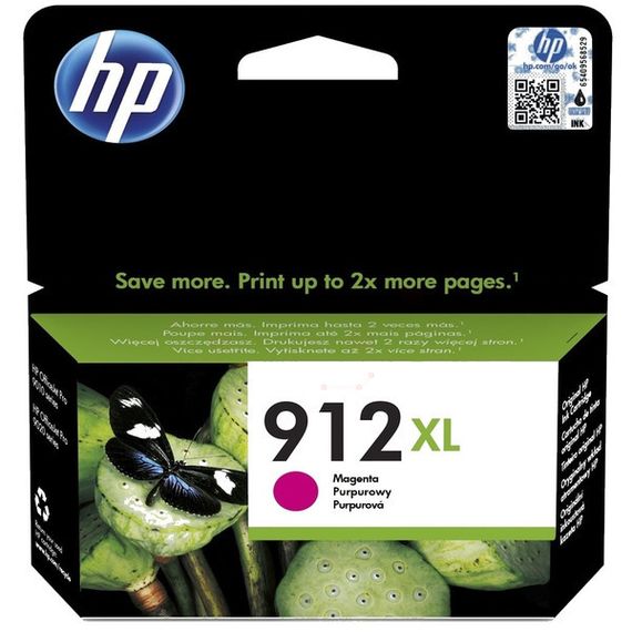 Картридж HP No.912XL OJ 8014/8015/8022/8023/8024/8025 High Yield Magenta (3YL82AE)