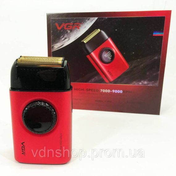 Акумуляторна машинка для стрижки, Компактна електробритва чоловіча, Вологостійка електрична бритва FH-37 | Зображення 4