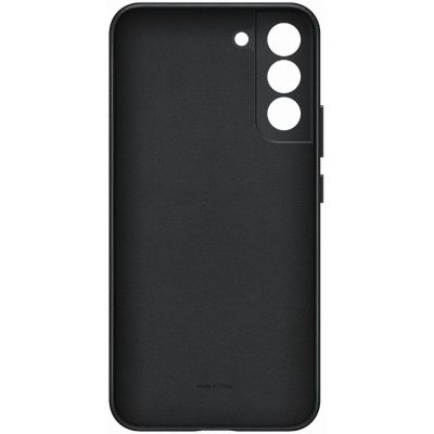 Чехол для мобильного телефона Samsung Leather Cover Galaxy S22 Plus Black (EF-VS906LBEGRU) | Зображення 1