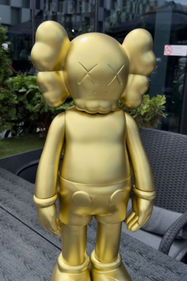 Статуетка Kaws Dissected Companion колекційна фігурка для інтер'єру 70 см золотий kw014 | Зображення 2