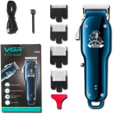 Машинка для стрижки з потужним акумулятором XPRO VGR-679 (41223-679_460)
