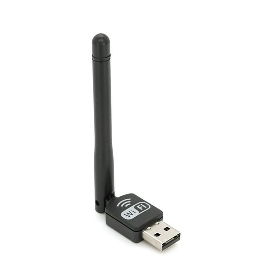 Беспроводной сетевой адаптер антенной 10см Wi-Fi-USB LV-UW10 -2DB