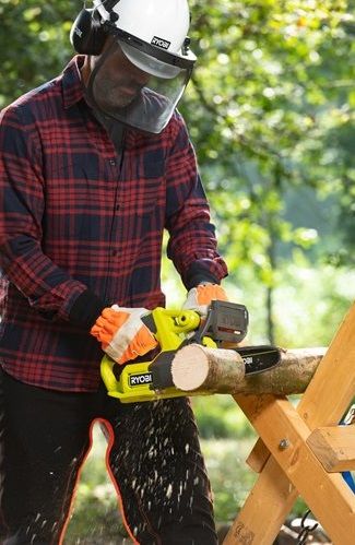 Акумуляторна ланцюгова пилка Ryobi ONE+ RY18CS20A-0 18В без АКБ та ЗП (5133005414) | Зображення 3