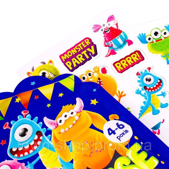 Набор сюрпризов Surprise pack "Monster party" Vladi Toys VT8080-03 Укр | Зображення 1