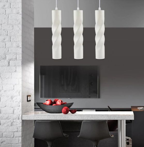 Люстра подвесная тубус LED 5W WW WH (AL-702S/1) | Зображення 9