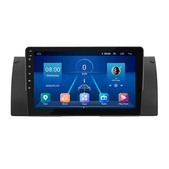 Штатна магнітола 9" Lesko для BMW 5 серии IV (E39) Рестайлинг 2000-2004 Top 6/128 4G WiFi GPS БМВ