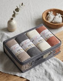 Простынь на резинке с наволочками из хлопка Koloco 21814 160х200х25 см 50х70 см молочная