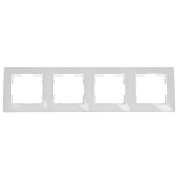 Рамка на 4 поста белая RB-4F/A wh