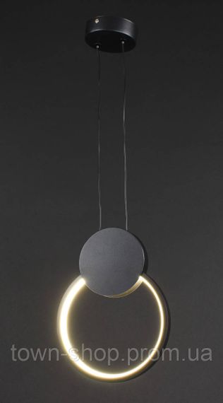 Люстра потолочная LED JU16-200-bk-k Черный 30-200х20х10 см. | Зображення 3