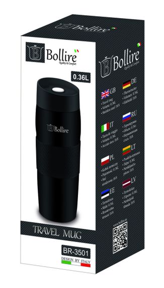 ТермоКружка Bollire BR-3501 360 мл | Зображення 1