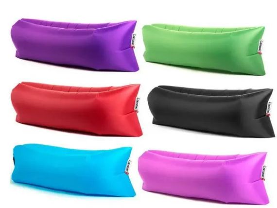 Ламзак надувной диван гамак матрас лежак Lamzac для отдыха, пляжа, природы 200х60 см | Зображення 3