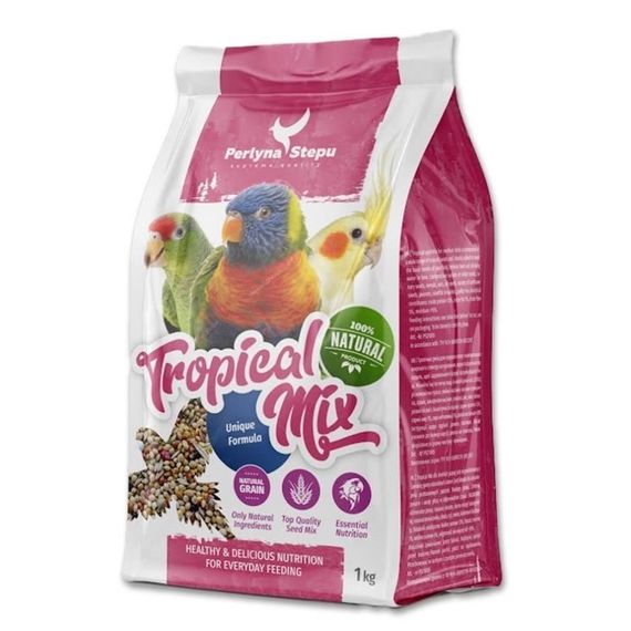 Корм для тропічних папуг Перлина Степу Tropical Mix, 1 кг