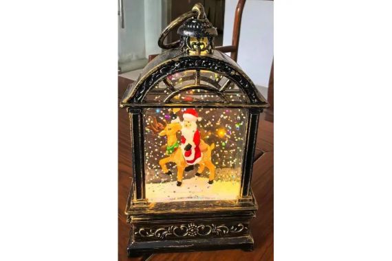 Ночник новогодний музыкальный "Снеговик и ёлка" | Зображення 2