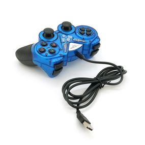 Геймпад Brazzers BR-8600 ведущий для ПК,USB 2.0,Double Shock,Blue,Blister