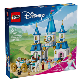 Конструктор LEGO Disney Princess Замок Попелюшки й карета 43275