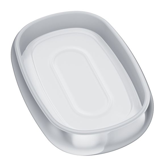 Стеклянная мыльница AM.PM Sensation настольная (A3031200) | Зображення 2