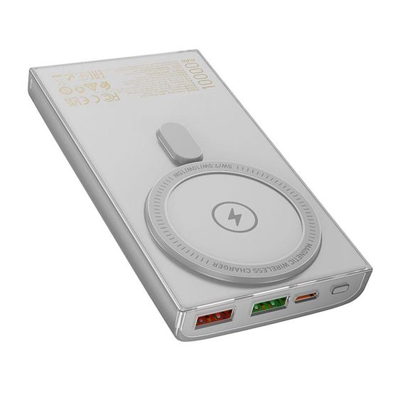 Power Bank Hoco Q22 Taurus 10000mAh з підтримкою MagSafe та цифровим дисплеєм (47017- Q22_716) | Зображення 8