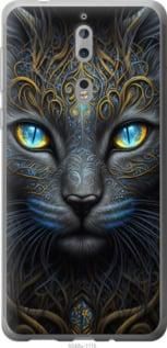 Чехол на Nokia 8 Кошка из силикона FCh_009749