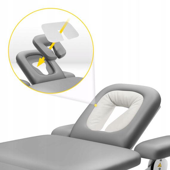 Накладка на підголівник масажного столу 4FIZJO одноразова, набір 50 шт White (P-5905973406840) | Зображення 1